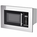 Advwin 20L Built-In Microwave Oven, 800W Microwave Oven, Touch Control Microwave with Timer and Defrost