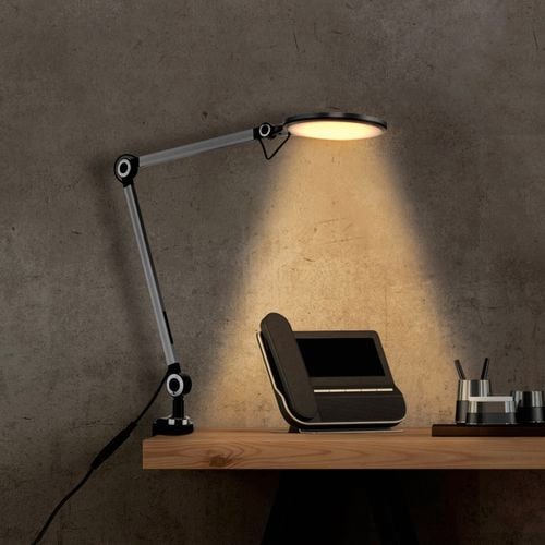 Black Thrive Tone Changing LED Adjustable Clamp Lamp I/N 0346224