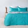 Bambury Paisley Coverlet Set - Peacock - Queen/King