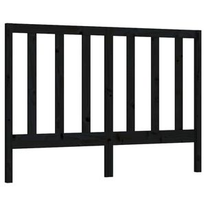 vidaXL Bed Headboard Bed Header Bedroom Furniture Black 141 cm