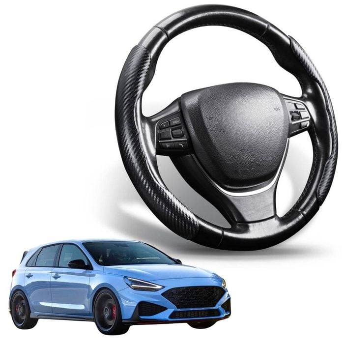 Segmented Steering Wheel Cover for Hyundai i30 N 2021 - Current Hatch Fastback