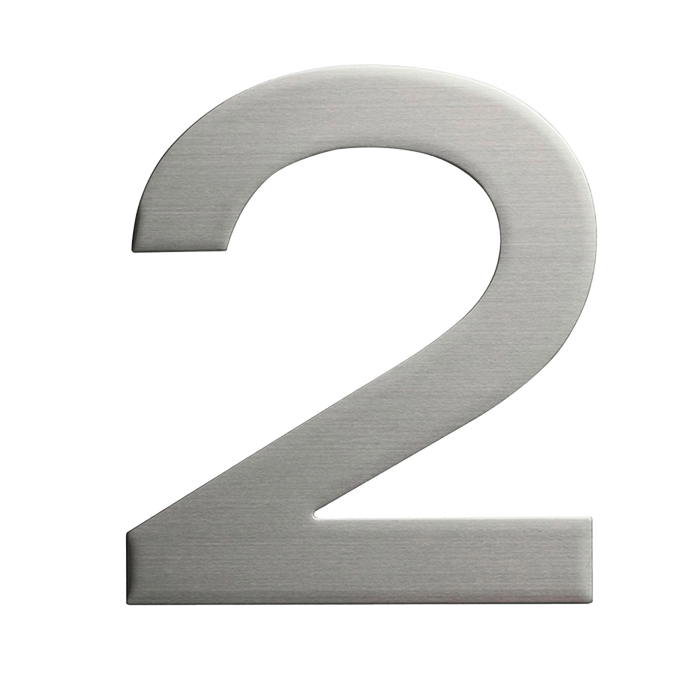 Sandleford 150mm Stainless Steel Plaza House Number 2