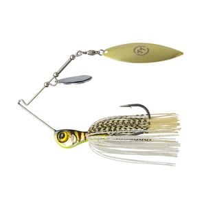 TT Lures 1/2oz Tornado+ Tandem Blade Spinnerbait Lure - GOLD GLIMMER