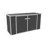 Absco Sheds 2.26 x 0.78 x 1.15m Monument Wheelie Bin Cover - Monument