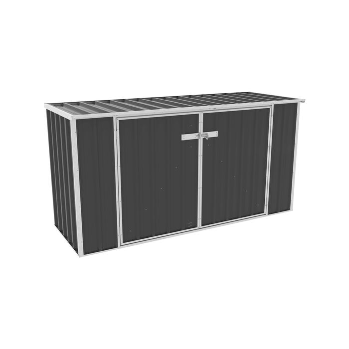 Absco Sheds 2.26 x 0.78 x 1.15m Monument Wheelie Bin Cover - Monument