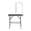VEVOR 915x610mm Pet Grooming Table Arm Black with Clamp for Medium and Small Dogs