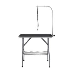 VEVOR 915x610mm Pet Grooming Table Arm Black with Clamp for Medium and Small Dogs