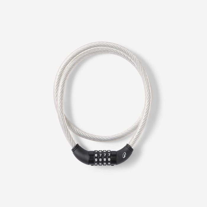 Decathlon - Bike Accessories Anti-theft Spiral Lock Code 120 - One Size