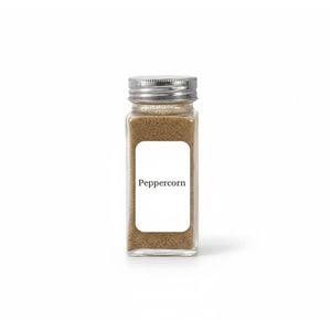 36 Pcs Glass Spice Jars Bottles with Spice Labels (120ml each bottle)