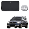 Front Windscreen Sun Shade for Skoda Yeti 2009 - 2017 - Standard 150 x 85 cm - Black