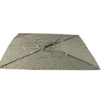 Marquee 3m Charcoal Square Jasper Canopy
