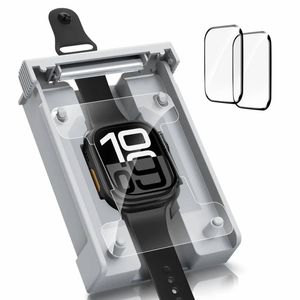 Tough On Screen Protector 2 Pack for Apple Watch with Installation Kit for Apple Watch Ultra 49mm