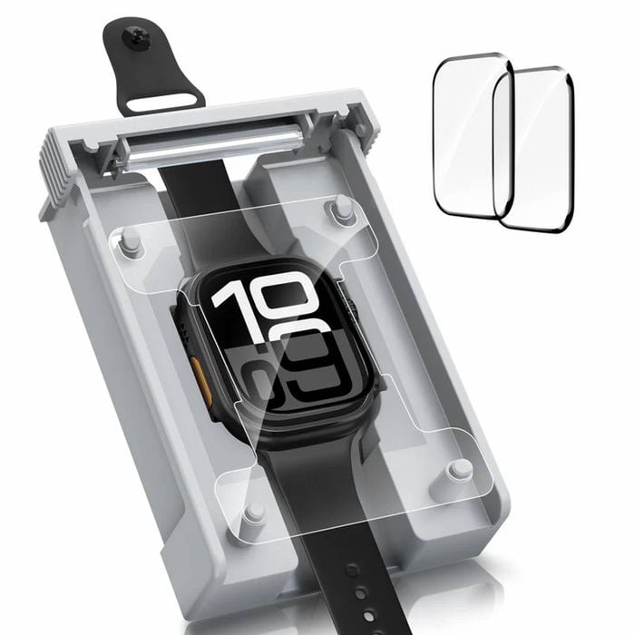 Tough On Screen Protector 2 Pack for Apple Watch with Installation Kit for Apple Watch Ultra 49mm