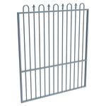ProtectorAl 1201 - 1500 x 1800mm Deep Ocean Aluminium Garden Gate Loop And Spear With Mid Rail