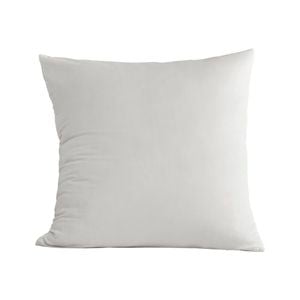 Serene 400tc Bamboo Cotton Sateen Euro Pillowcase White