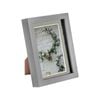 Nicola Spring Acrylic 3D Box Photo Frame with 4" x 6" Mount - 5" x 7"  - Grey