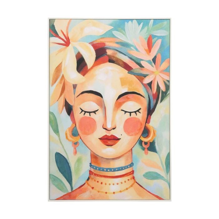 Lvd Hand-finished Wood Framed Canvas Audette Print Home Decor 80x120cm