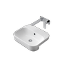 Caroma Luna Semi Recessed Basin With 0 Taphole