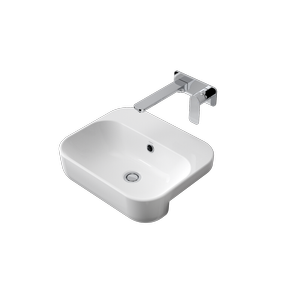 Caroma Luna Semi Recessed Basin With 0 Taphole