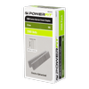 PowerFit 22mm 6000 Series Electro-Galvanised Narrow Crown Staples - 2,000 Pack