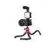 LED Light Mobile Vlog Phone Video Selfie Vlogging Kit