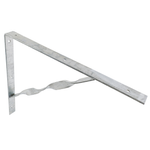 Carinya 400 x 350mm Galvanised Heavy Duty Twisted Stay Bracket