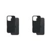 2PK PanzerGlass CARE Fashion Case For iPhone 16 Pro Black