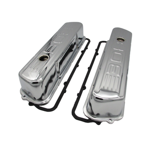 Speco Chrome Valve Covers with Holden 308 Emblem & Gaskets