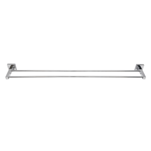 Estilo 600mm Chrome Lille Double Towel Rail - 600mm