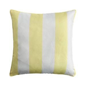 Marquee 45cm Yellow Cabana Stripe Outdoor Cushion