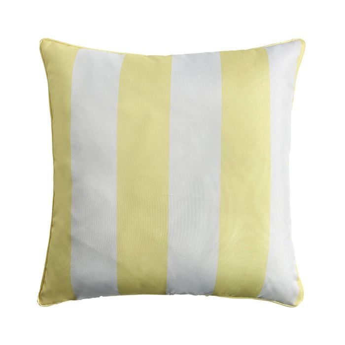 Marquee 45cm Yellow Cabana Stripe Outdoor Cushion