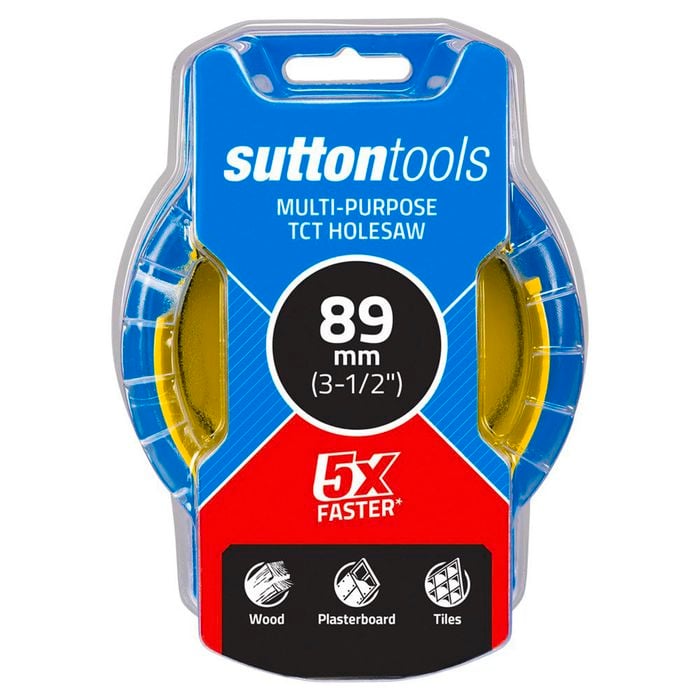 Sutton Tools 89mm TCT Multi-Purpose Holesaw