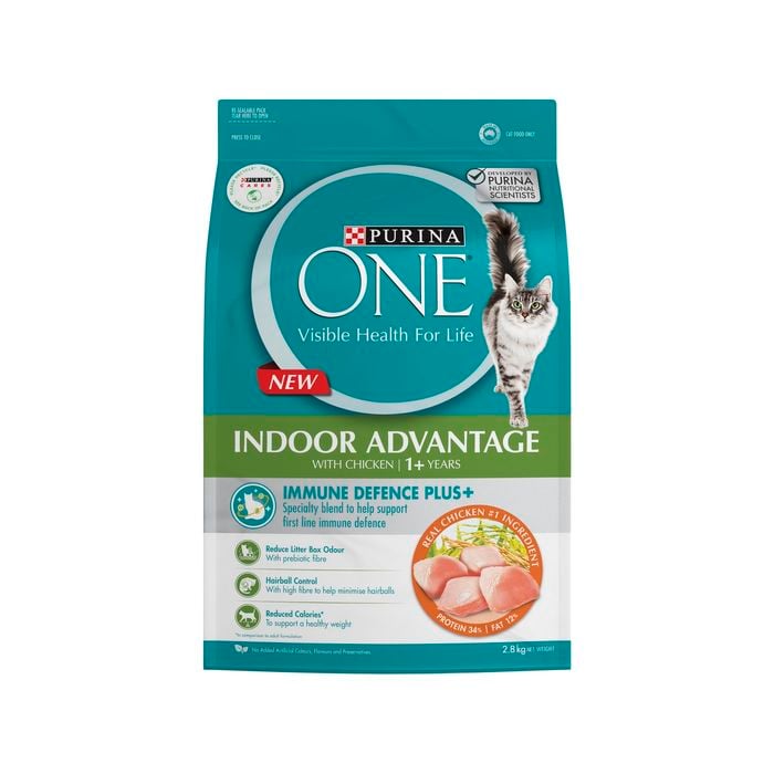 Purina One 2.8kg Indoor Advantage With Chicken Dry Cat Food