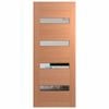 Hume Doors 1980 x 810 x 40mm Savoy XS11 Entrance Door Unglazed - 810mm Unglazed
