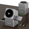 Tough On Qi2 3 in 1 Wireless Charger Auto-Rotating Compatible with MagSafe