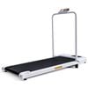 Advwin 5% Incline Walking Pad Electric Foldable Treadmill for Home  120kg Capacity & 1–6km/h & Low Noise, White