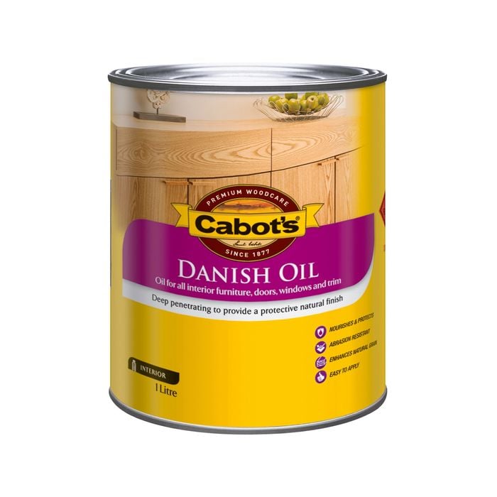 Cabot's 1L Clear Danish Oil