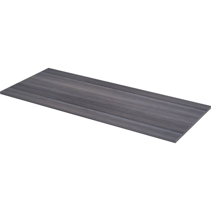 Lorell Desktop Large Laminated Adjustable Height Charcoal 183x76cm