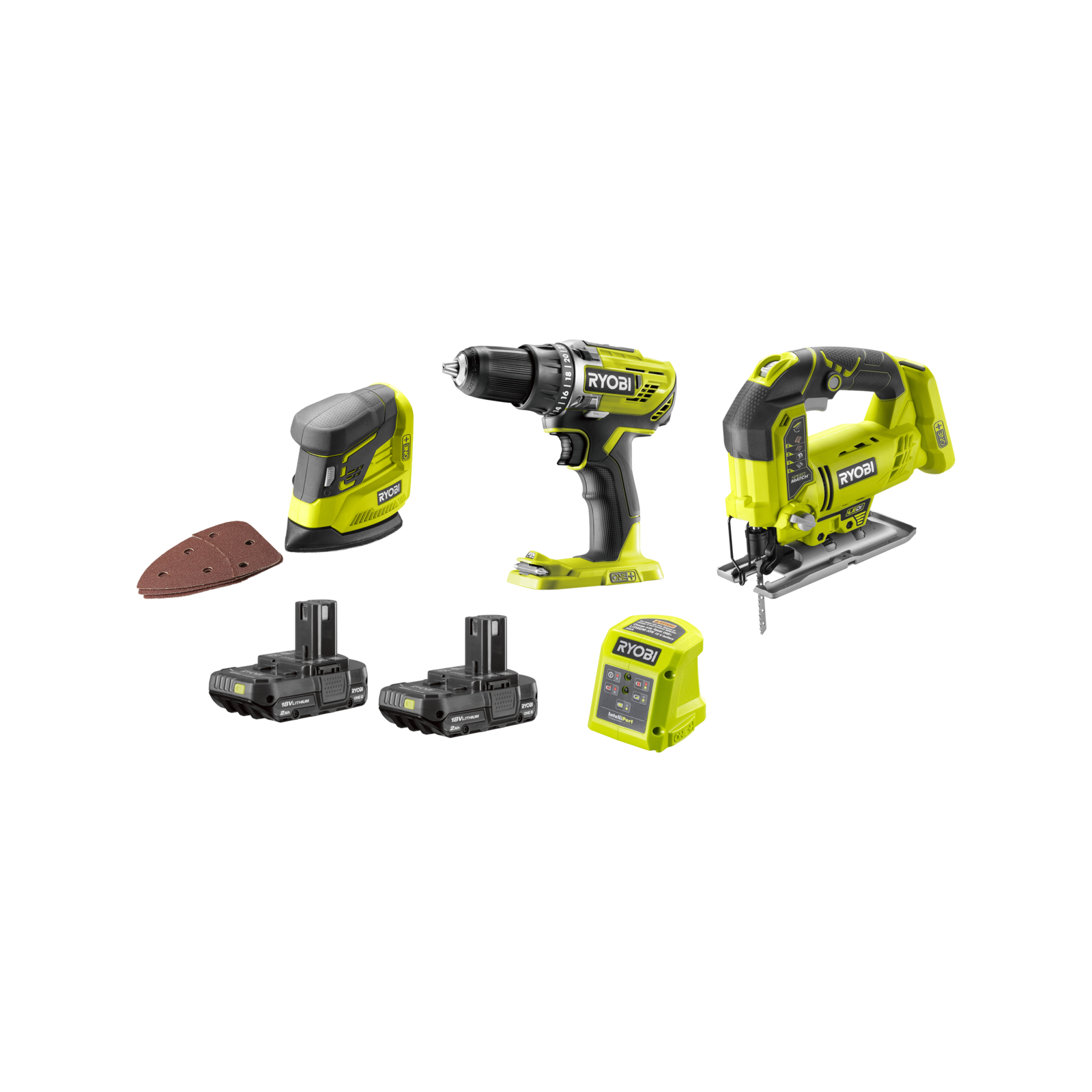 Ryobi 18V ONE+ 3-Piece Upcycling Kit - R183B122B