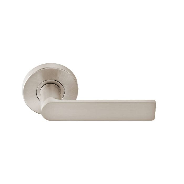 Zanda 80mm Brushed Nickel Kent Non Handed Dummy Set