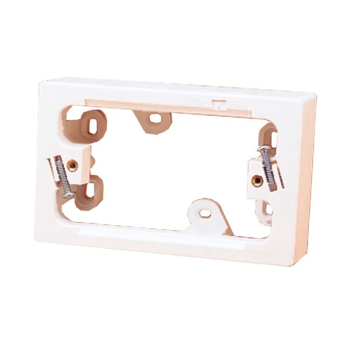 HPM Mounting Block 37mm Deep - White