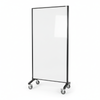 Communicate Mobile Room Divider with Double-Sided Whiteboard 1800x900mm