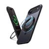For iPhone 17 Air (6.5") Magnetic MagSafe Shockproof Case Ring Stand Black Cover