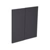 Kaboodle Grey Fig Alpine Corner Base Cabinet Doors - 2 Pack