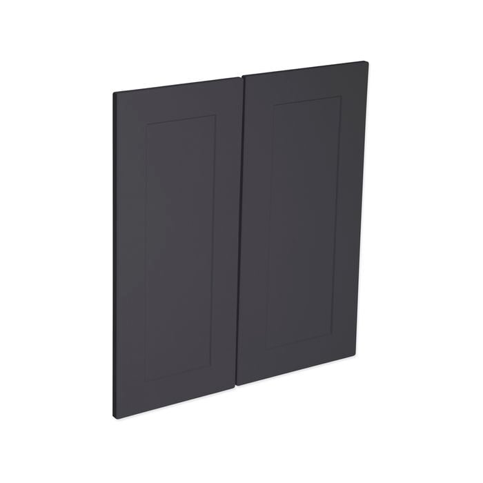 Kaboodle Grey Fig Alpine Corner Base Cabinet Doors - 2 Pack