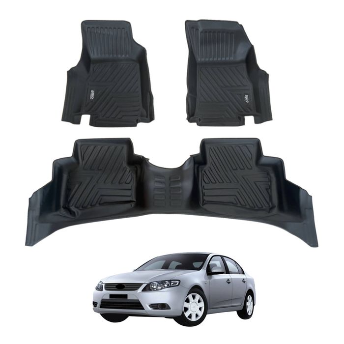 AUSGO Car Floor Mats for Ford Falcon FG 2008-2019 All-Weather Floor Liners