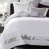 Accessorize Sequins White Cotton Quilt Cover Set Single