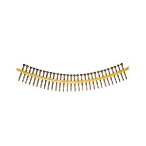Simpson Strong-Tie 10G x 50mm Yellow Zinc Quik Drive PPSD Steel Subfloor Collated Screws - 2000 Pack