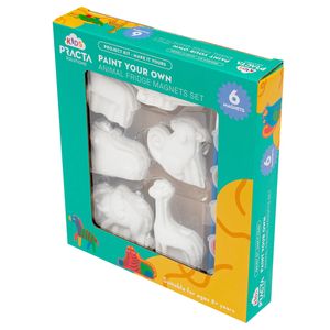 Practa Kids Paint Your Own Animal Plaster Fridge Magnets