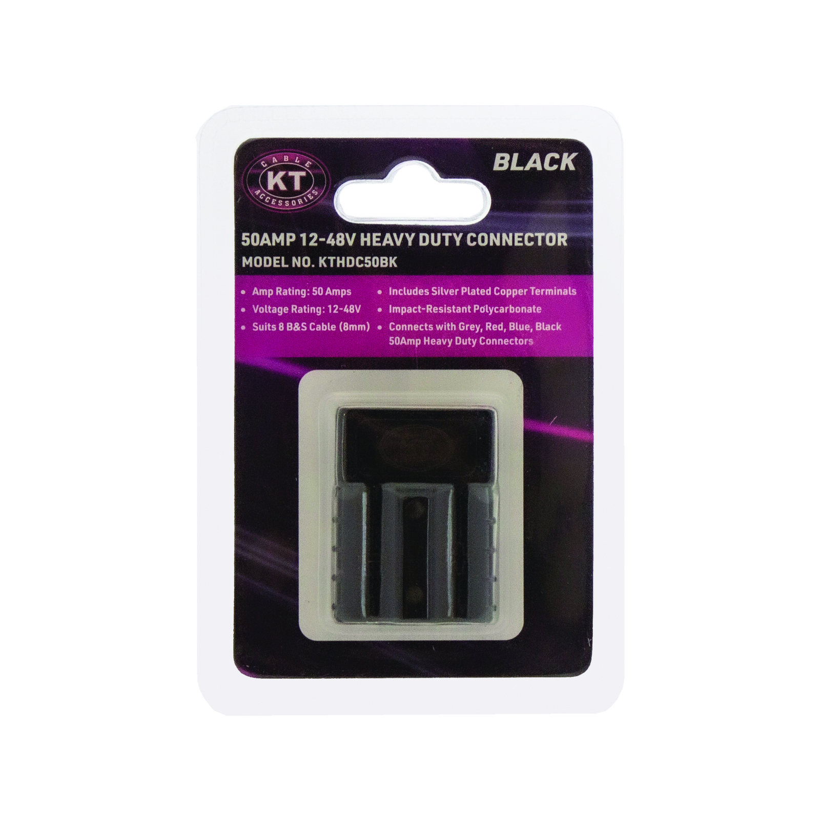 KT Solar HD Connector 50A Blue KTHDC50BE thumbnail 2